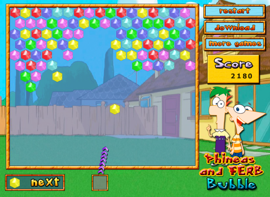 Phineas and Ferb Bubble