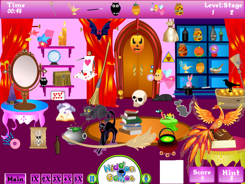 Magic Room Hidden Objects