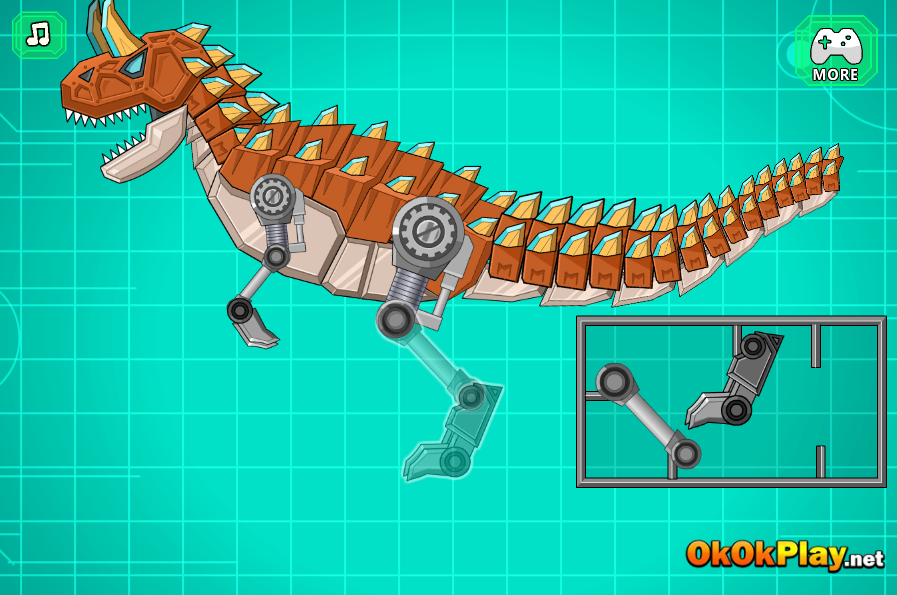 Toy War Robot Carnotaurus