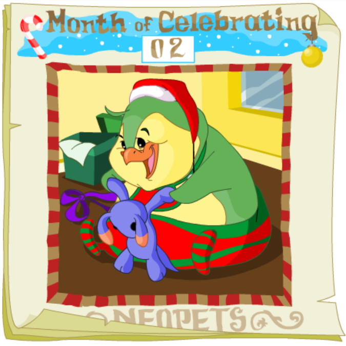 Neopets Advent Calendar 2001: Day 02