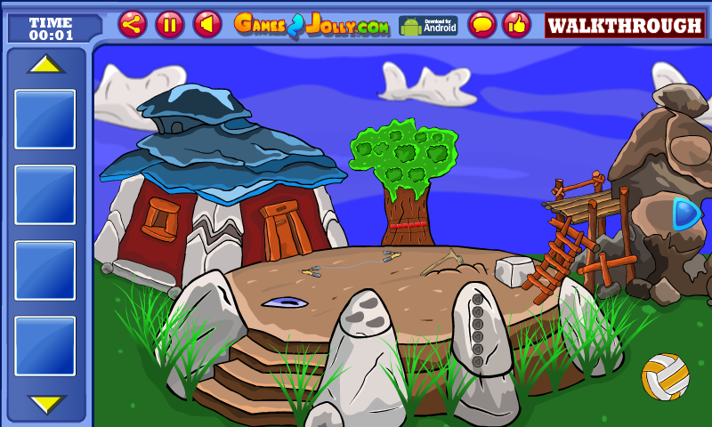 Stone Age Man Rescue