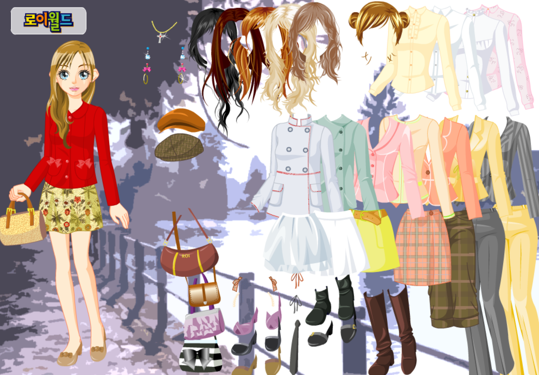 Roiworld Office Style Dressup