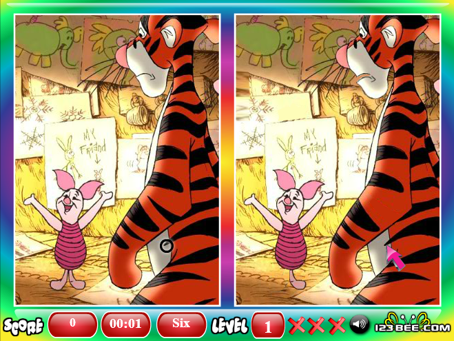 Piglets Big Movie - Spot the Difference