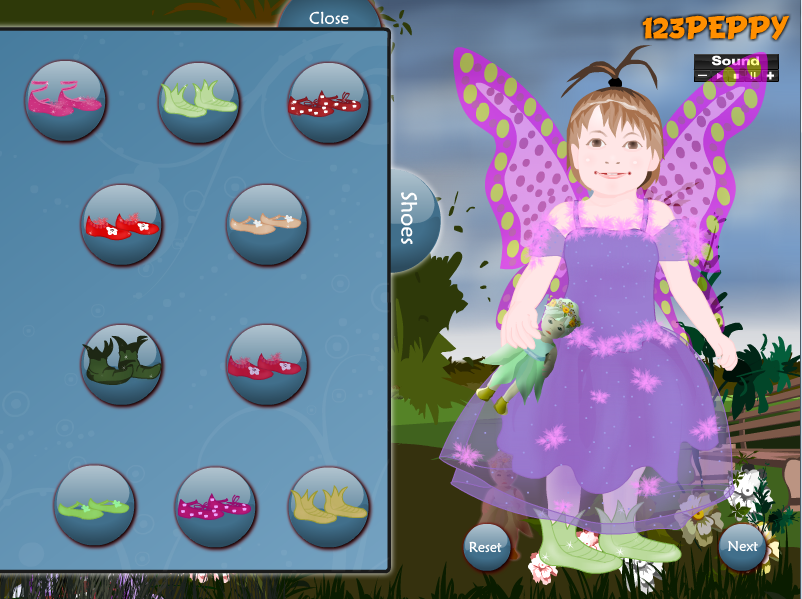 Baby Fairy Dress Up Game