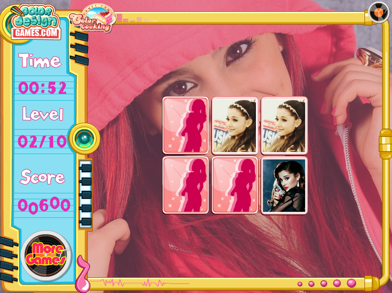 Ariana Grande Memory Game