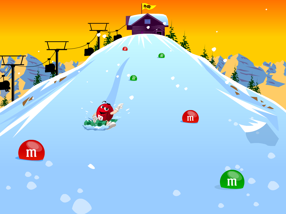 M&M's Winter Wonderland Screensaver