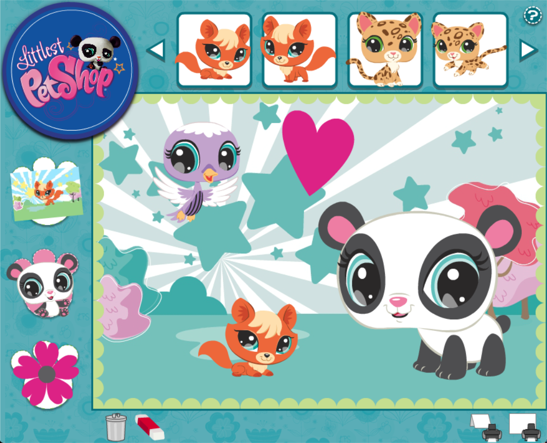 Littlest Pet Shop: Card Creator