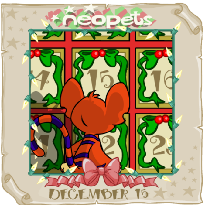 Neopets Advent Calendar 2003: Day 15