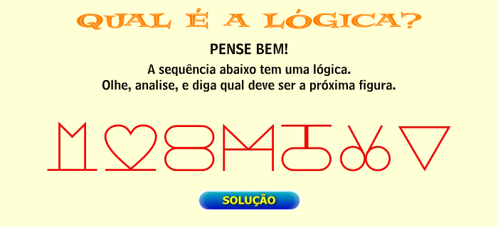 Qual é a lógica?
