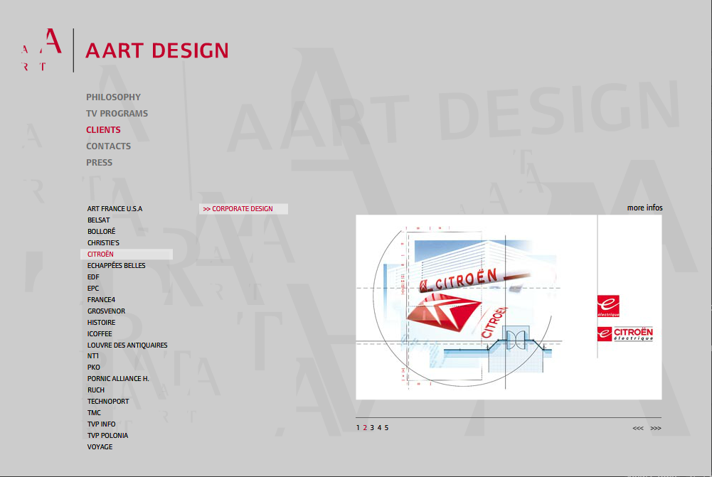 Aart Design Microsite