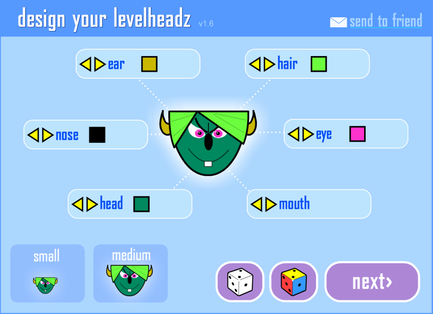 Design your levelheadz