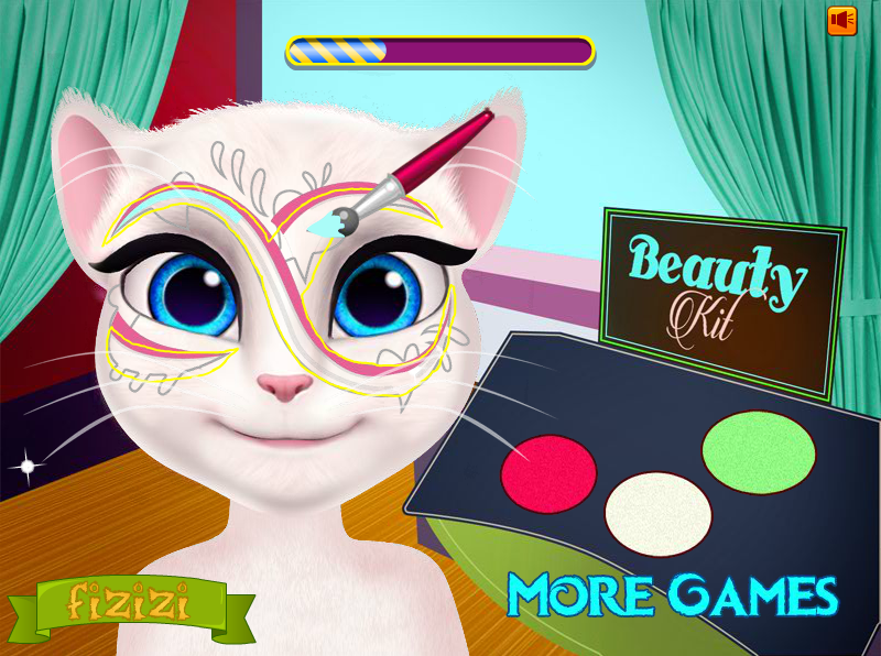 Talking Angela Face Painting