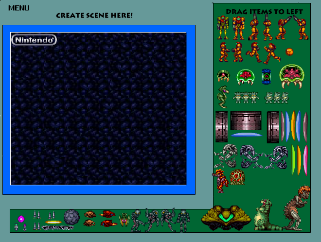 Metroid III Scene Creator