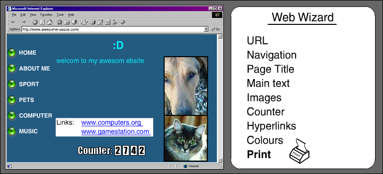 What if? ... You Wanted your own Website