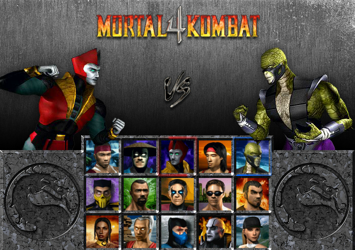 MK4 - Vs Stance - Character Select Simulation