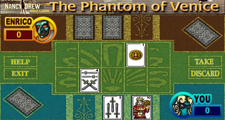 Nancy Drew: The Phantom of Venice Minigame