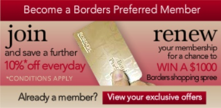 Borders Singapore Membership Banner