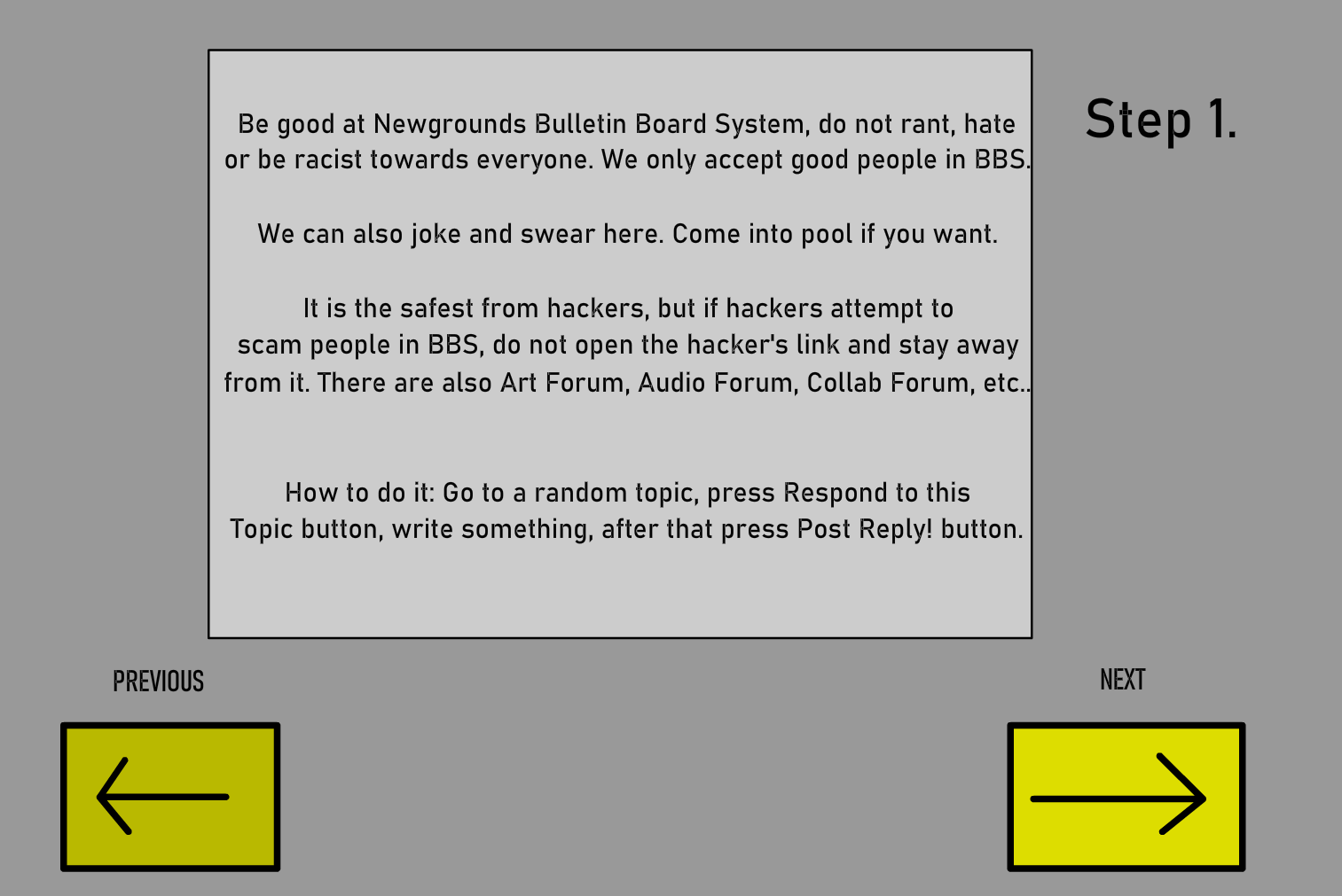 Newgrounds BBS Tutorial