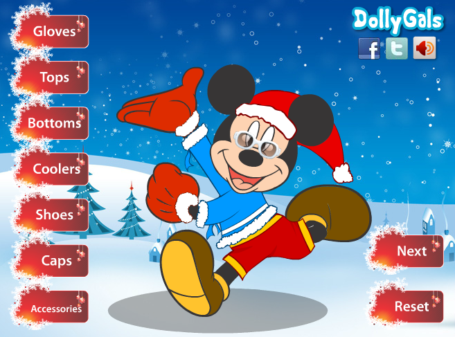 Christmas Mickey