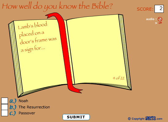 How well do you know the Bible?