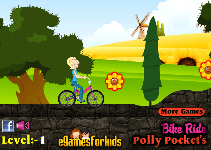 Bike Ride Polly Pocket's