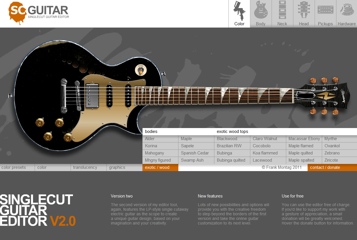 SC Guitar Editor