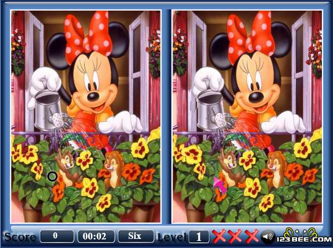 Mickey - Spot the Difference