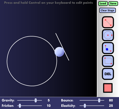 Physics sandbox