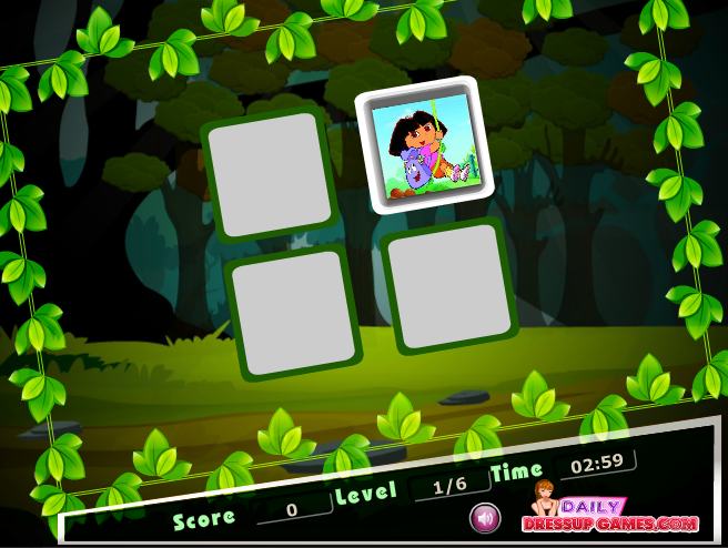 Dora Memory Match