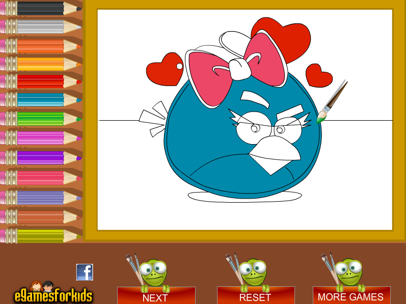 Angry Birds Coloring