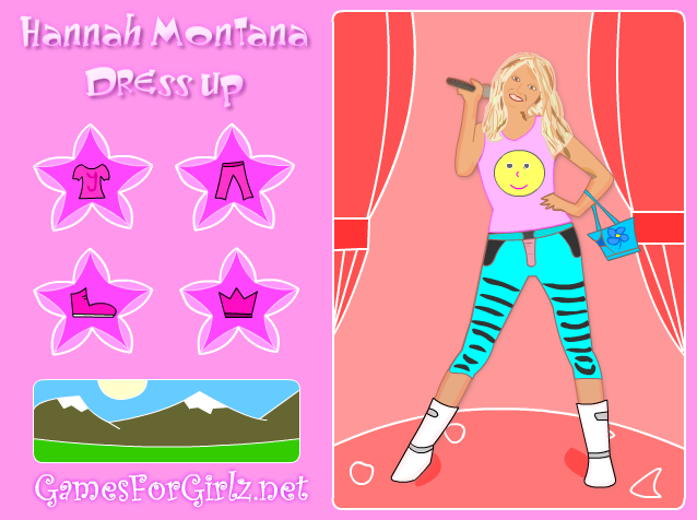 Hannah Montana Dress Up