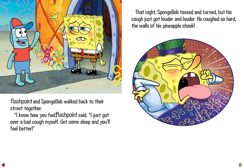 SpongeBob SquarePants: SpongeBob Gets A Cough