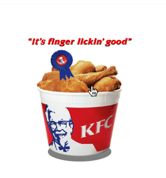 KFC Singapore Website Intro