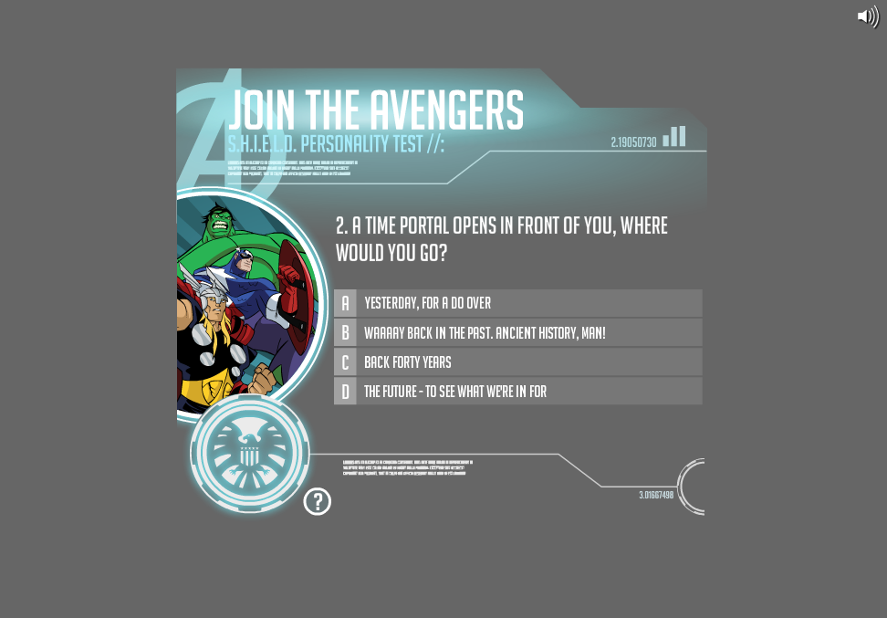 Join the Avengers: S.H.I.E.L.D. Personality Test