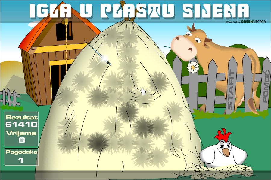 Igla u plastu sijena