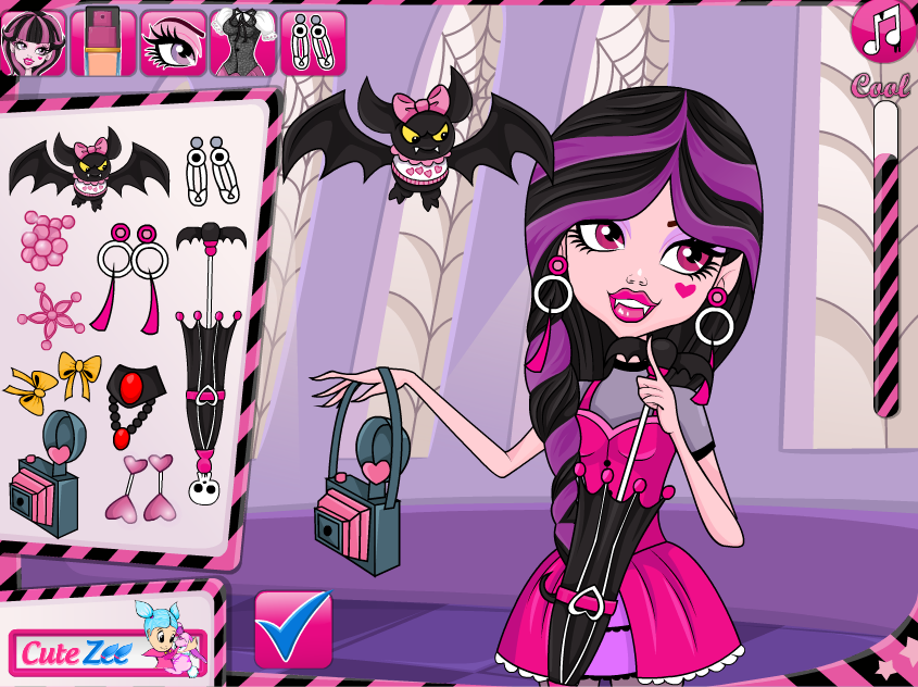 Monster High Draculaura Hairstyle