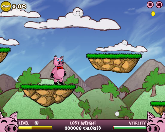 Mr. Pig's Platforming Diet!