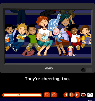 At the Game - Adjectives and Nouns