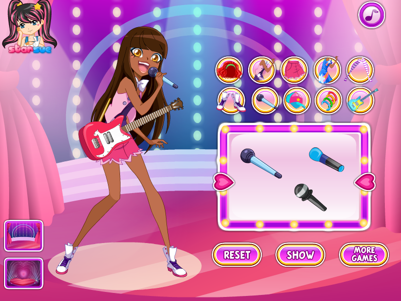 LoliRock Talia Dress Up Game