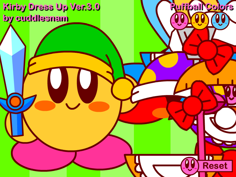 Kirby Dress Up Ver.3.0