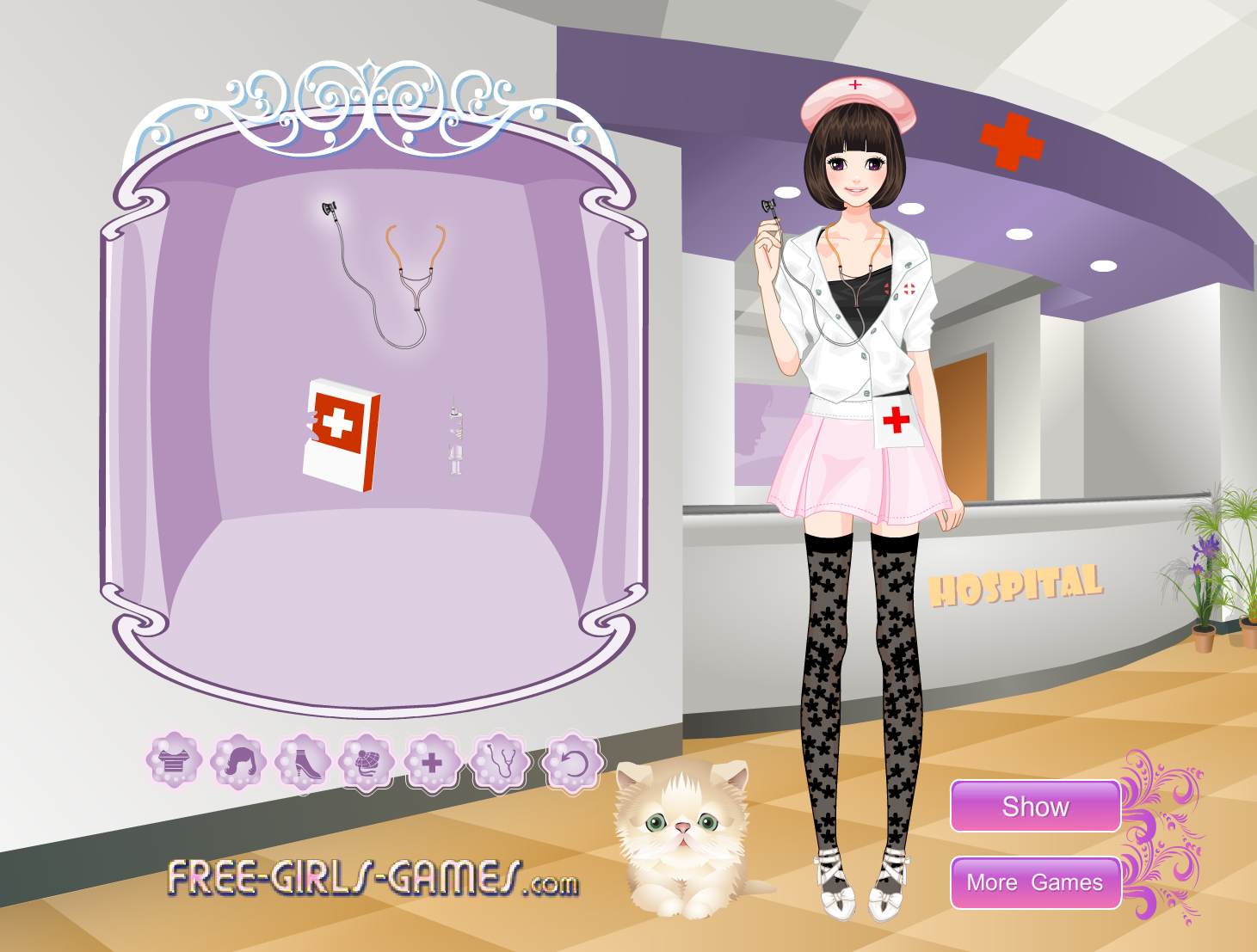 Sweet Nurse Dress Up