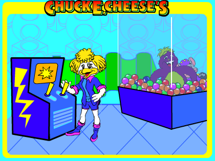 Chuck E. Cheese's Arcade Screensaver