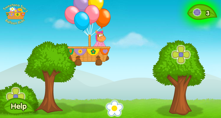 Sweet Pea Sue's Balloon Ride