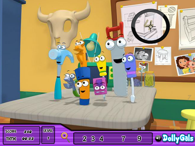 Handy Manny Spot the Numbers