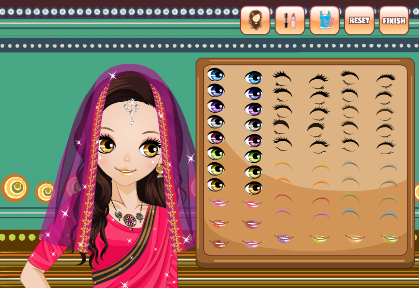 Exotic Beauty Make Up Game