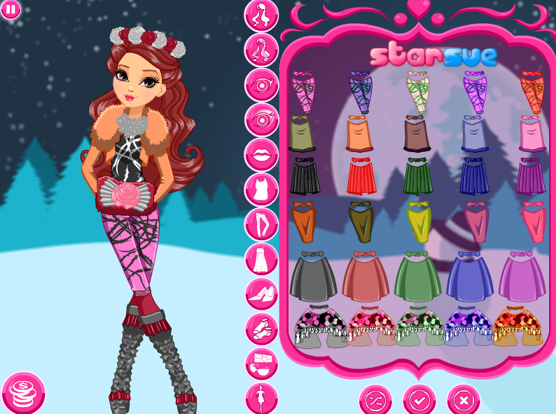 Ever After High: Epic Winter Briar Beauty Dress Up