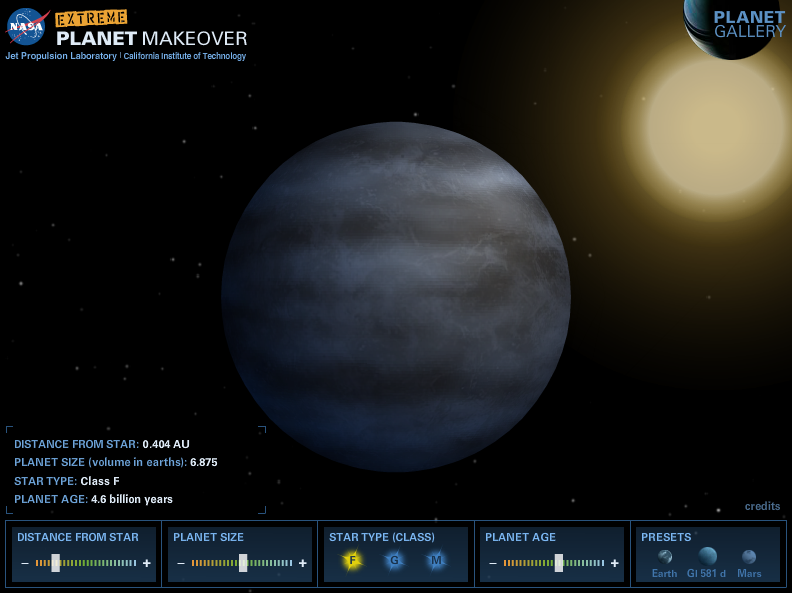 Extreme Planet Makeover