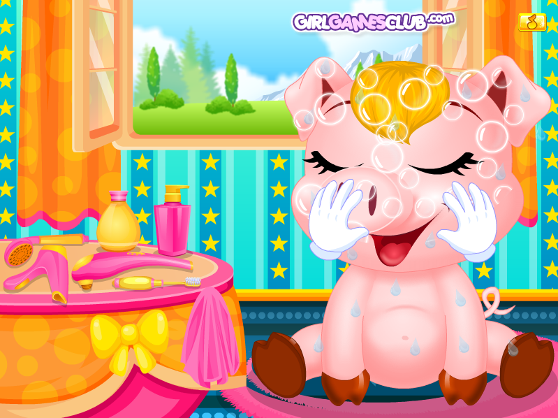 Baby Pig Salon