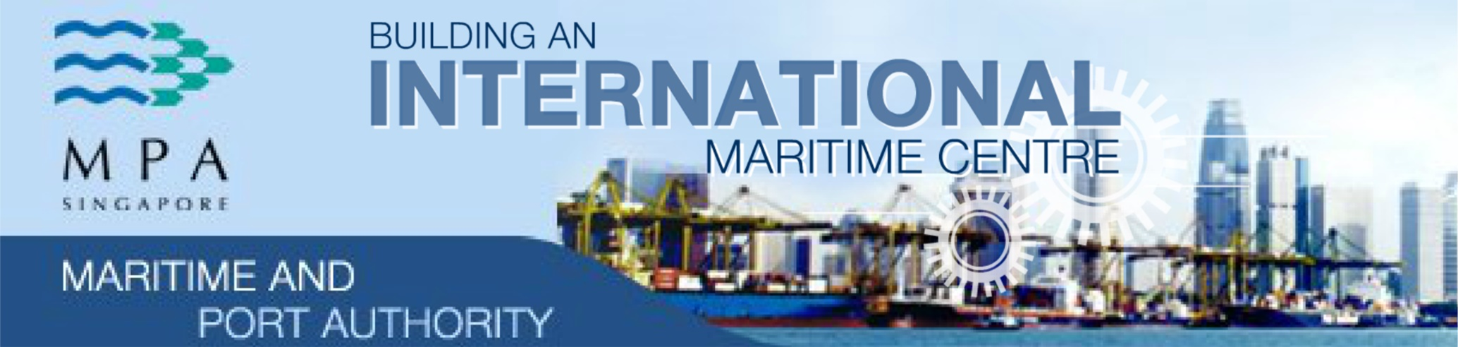 Maritime & Port Authority Of Singapore 2005 Website Banner