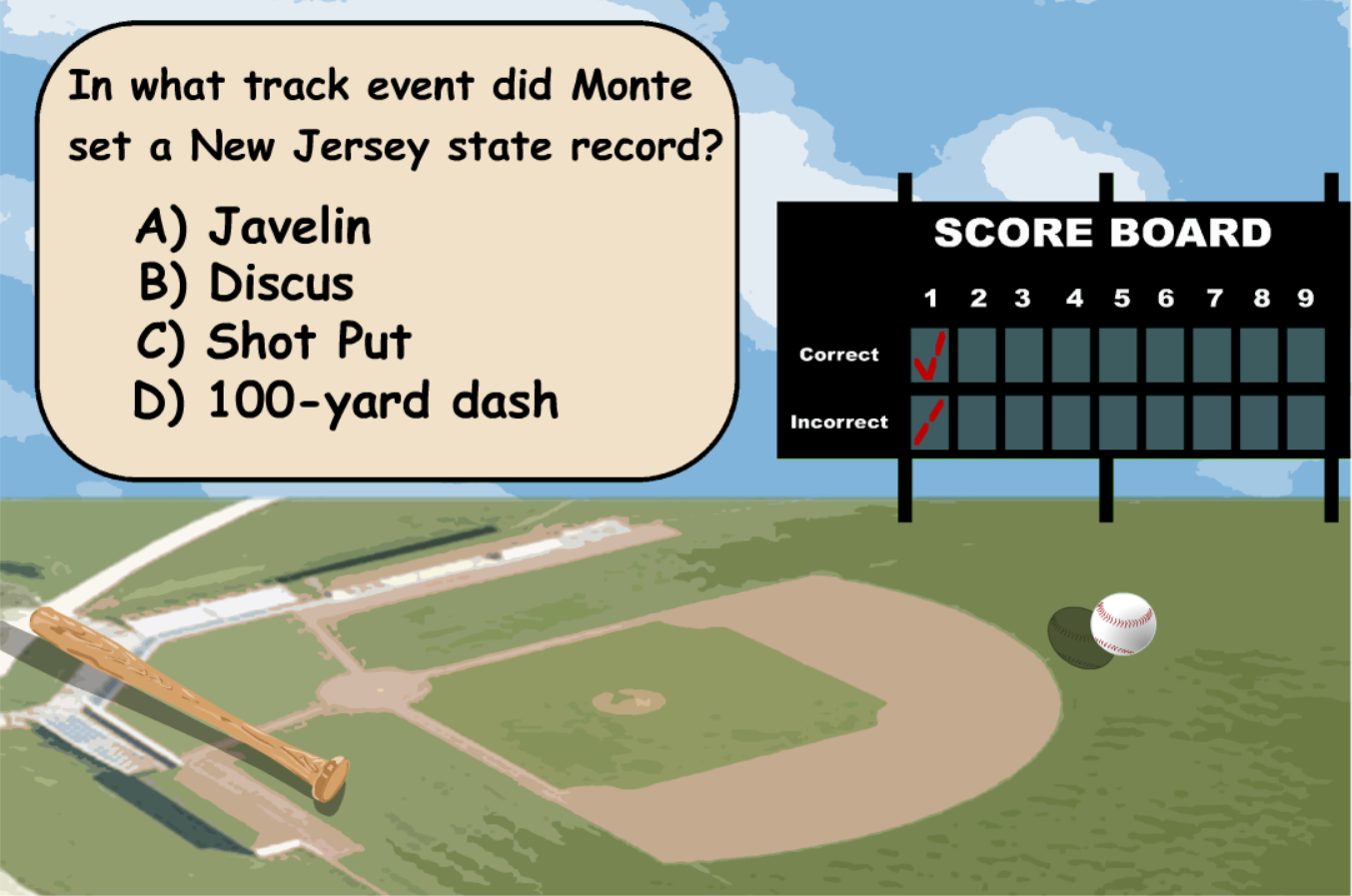 Monte Irvin Trivia Game